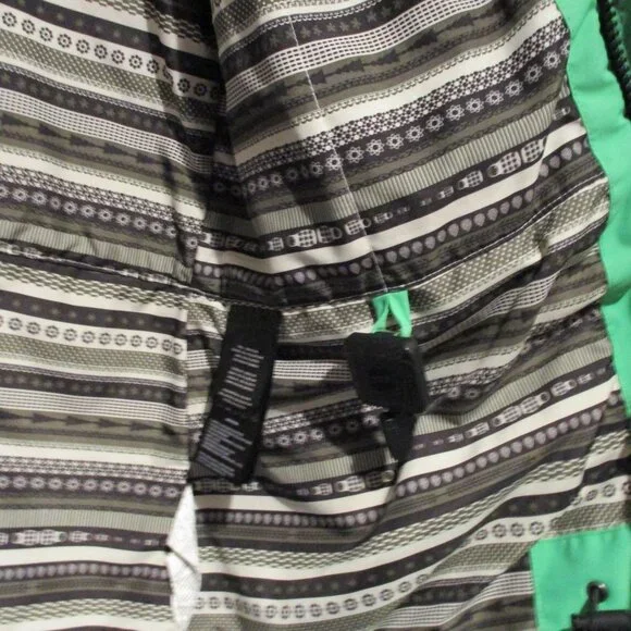 Womens Orage Ski Snow Winter Jacket 3 in 1 Green White Hooded - Picture 9 of 12